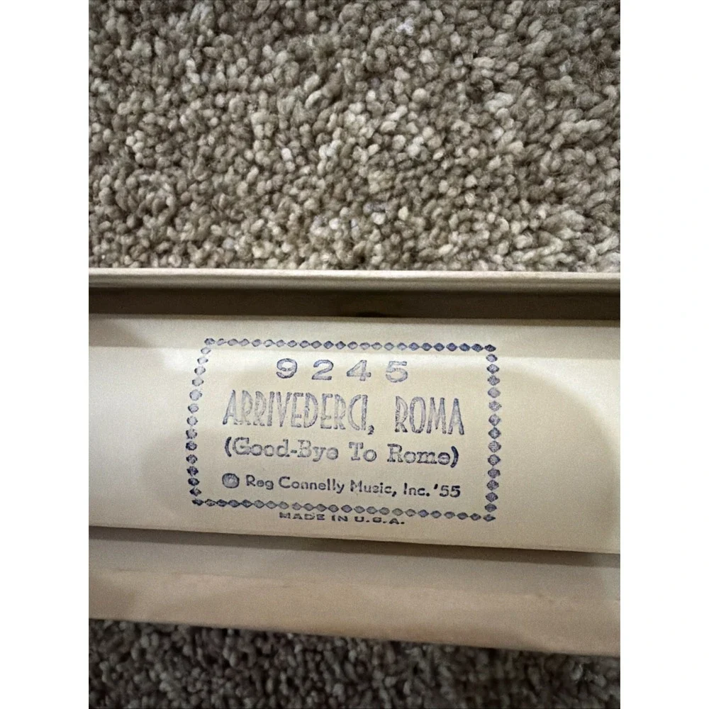 Vintage QRS Player Piano Word Rolls. Lot‎ Of 4. See Pics. S